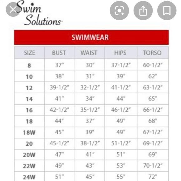 SWIM Solutions Jewels Tummy Control One Piece - Picture 6 of 7